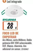 sylvania - Foco Led De Empotrar