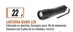 Funciona - Linterna Mano Led