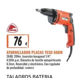 Stayer - Atornillador Placas