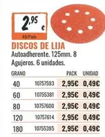 Discos De Lija
