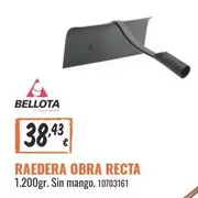 Bellota - Raedera Obra Recta