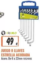 Primor - Juego 8 Llaves Estrella Acodada