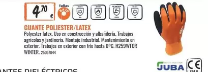 Safety - Guante Poliester