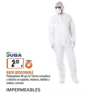 Safety - Buzo Desechable