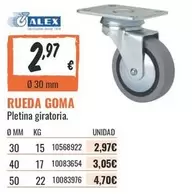 Alex - Rueda Goma