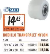 Alex - Rodillo Transpalet Nylon