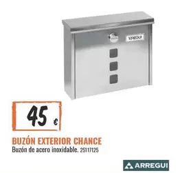 Arregui - Buzon Exterior Chance
