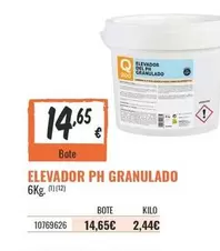 Elevador Ph Granulado