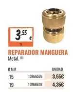 Reparador Manguera