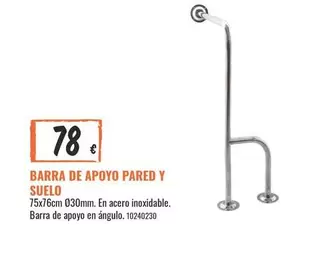 Barra De Apoyo Pared Y Suelo