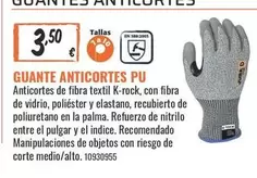 Palma - Guante Anticortes