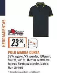 stretch - Polo Manga Corta