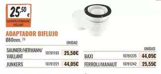 Vaillant - Adaptador Bifulo