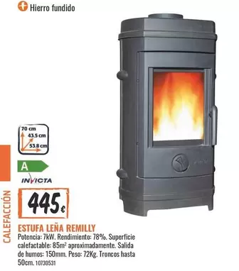 Invicta - Estufa Leña Remilly