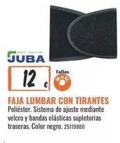 Safety - Faja Lumbar Con Tirantes