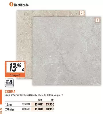 cromatika - Suelo Exterior Antideslizante