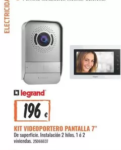 Legrand - Kit Videoportero Pantalla 7"