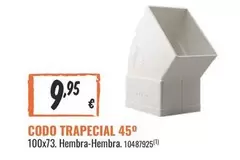 Codo Trapecial 45