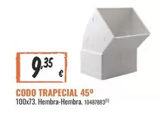 Codo Trapecial 45