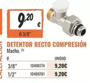 Detentor Recto Compresion