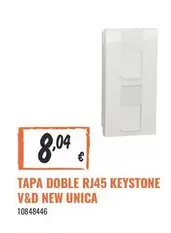Rowenta - Tapa Doble RY45 Keystone V&D New Unica
