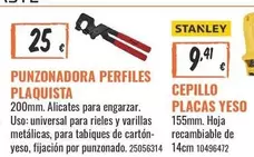 Stanley - Punzonadora Perfiles Plaquista