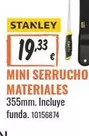 Stanley - Mini Serrucho Materiales