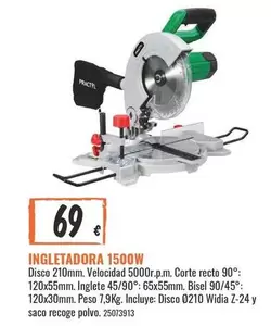 Ingletadora 1500W