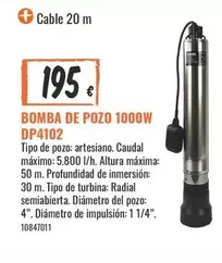 Bomba De Pozo 1000w DP4102