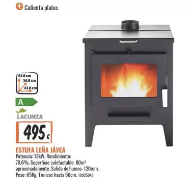 Estufa Leña Javea