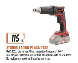 Stayer - Atornillador Placa
