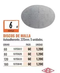 Discos De Malla