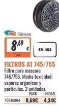 climax - Filtros A145/755
