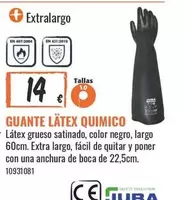 Safety - Guante Látex Químico