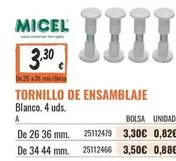 Blanco - Tornillo De Ensambleje