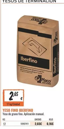 iberfino - Yeso Fino