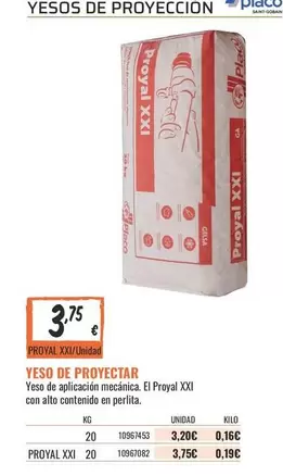 placo - Yeso De Proyector