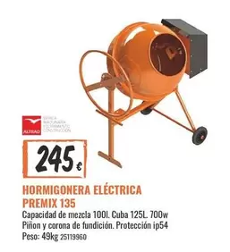 Corona - Hormigonera Electrica Premix