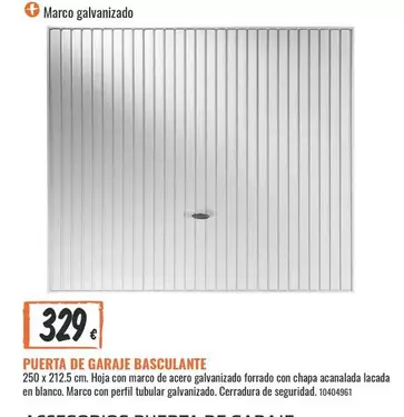 Blanco - Puerta De Garaje Basculante