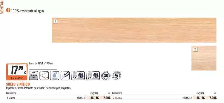 Palma - Suelo Vinilico