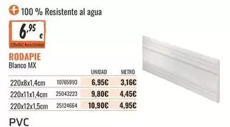 Blanco - Rodapie  Mx