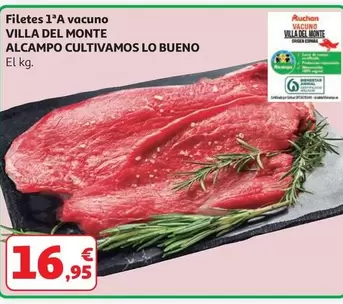Villa Del Monte - Filetess 1 A Vacuno Alcampo Cultivamos Lo Bueno 