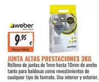 weber - Junta Altas Prestaciones