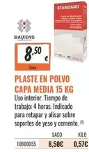 standard - Plaste En Polvo Capa Media