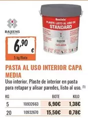 standard - Pasta Al Uso Interior Capa Media