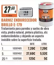 Paredes - Endurecador Brillo E-179