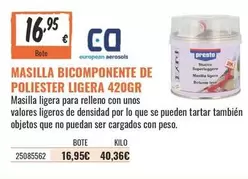 Ligeresa - Masilla Bicomponente De Poliester