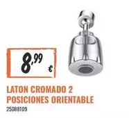 Laton Cromado 2 Posiciones Orientable