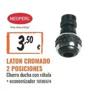 Laton Cromado 2 Posiciones