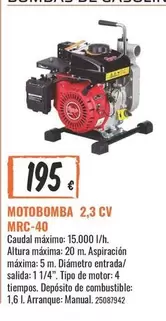 Motobomba